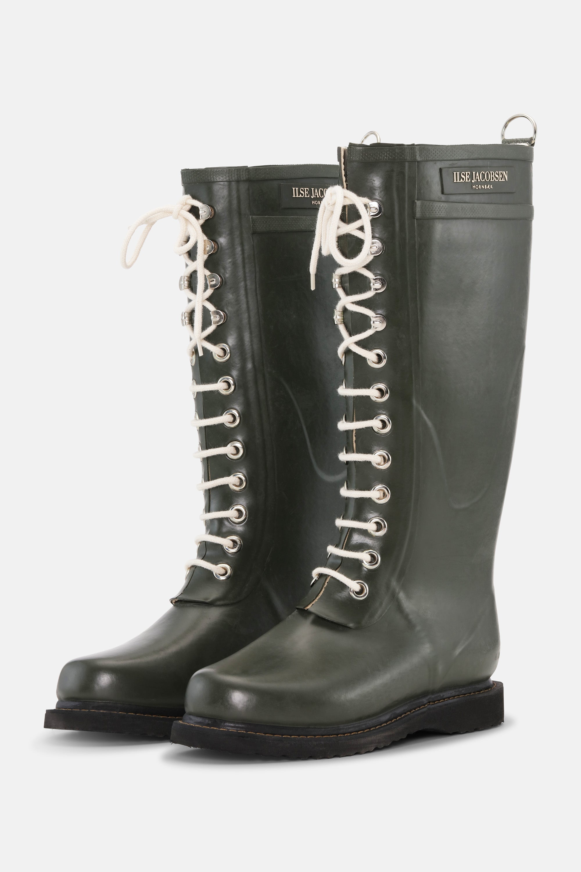 Ilse Jacobsen Hornbæk Footwear Long Rubber Boots Rain boots 41 Army